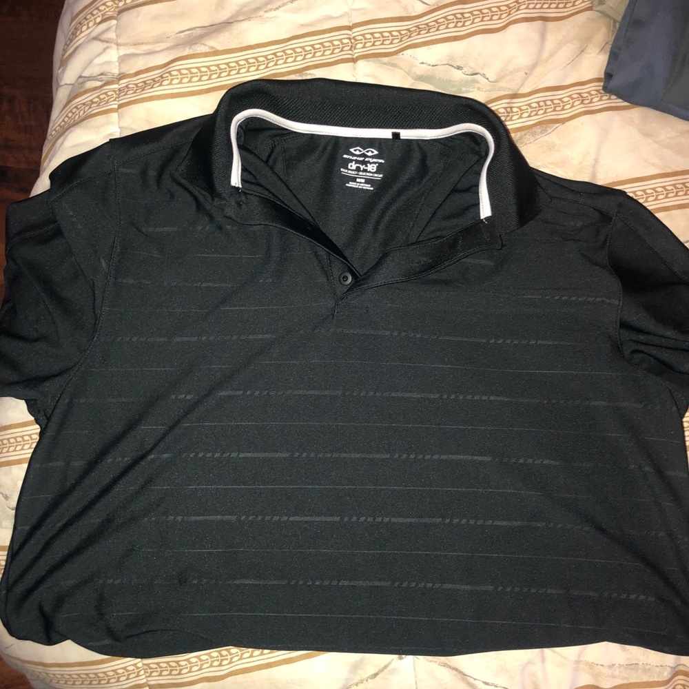 Snake eyes golf polo